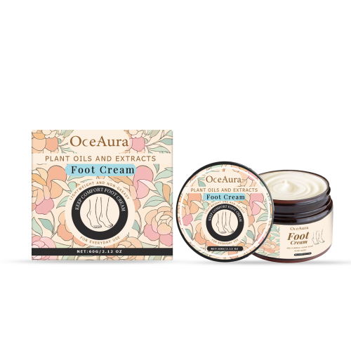 OceAura 足部护理霜 滋养水润呵护足部肌肤轻盈易吸收保湿护足霜
